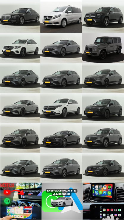 Youtube & Netflix AI-Box for Mercedes